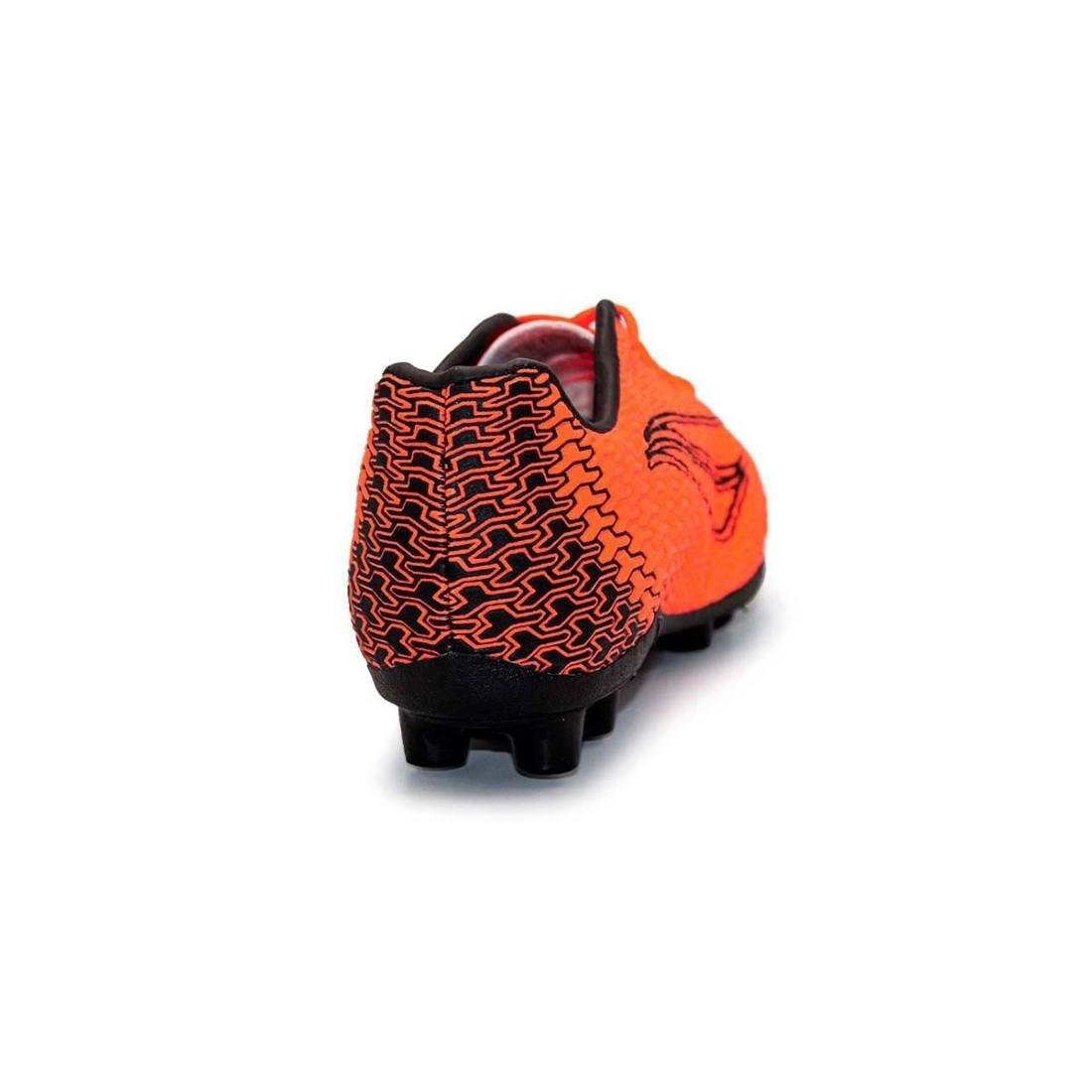 Chuteira Campo Penalty Bravo Kids XXII Laranja/Preto 4