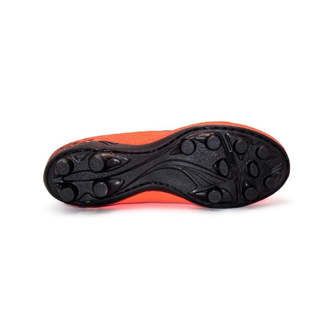 Chuteira Campo Penalty Bravo Kids XXII Laranja/Preto 5