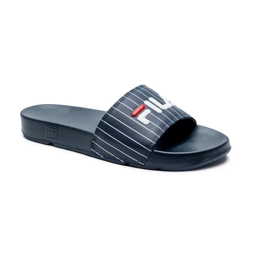 CHINELO FILA MASCULINO DRIFTER BASIC Marinho/Branco 2