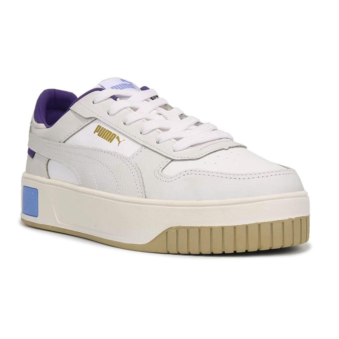 TÊNIS PUMA FEMININO CARINA STREET BDP Branco/Roxo 2