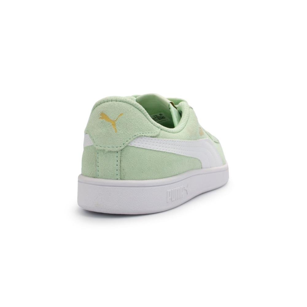 TÊNIS PUMA FEMININO SMASH V2 BDP Verde 4