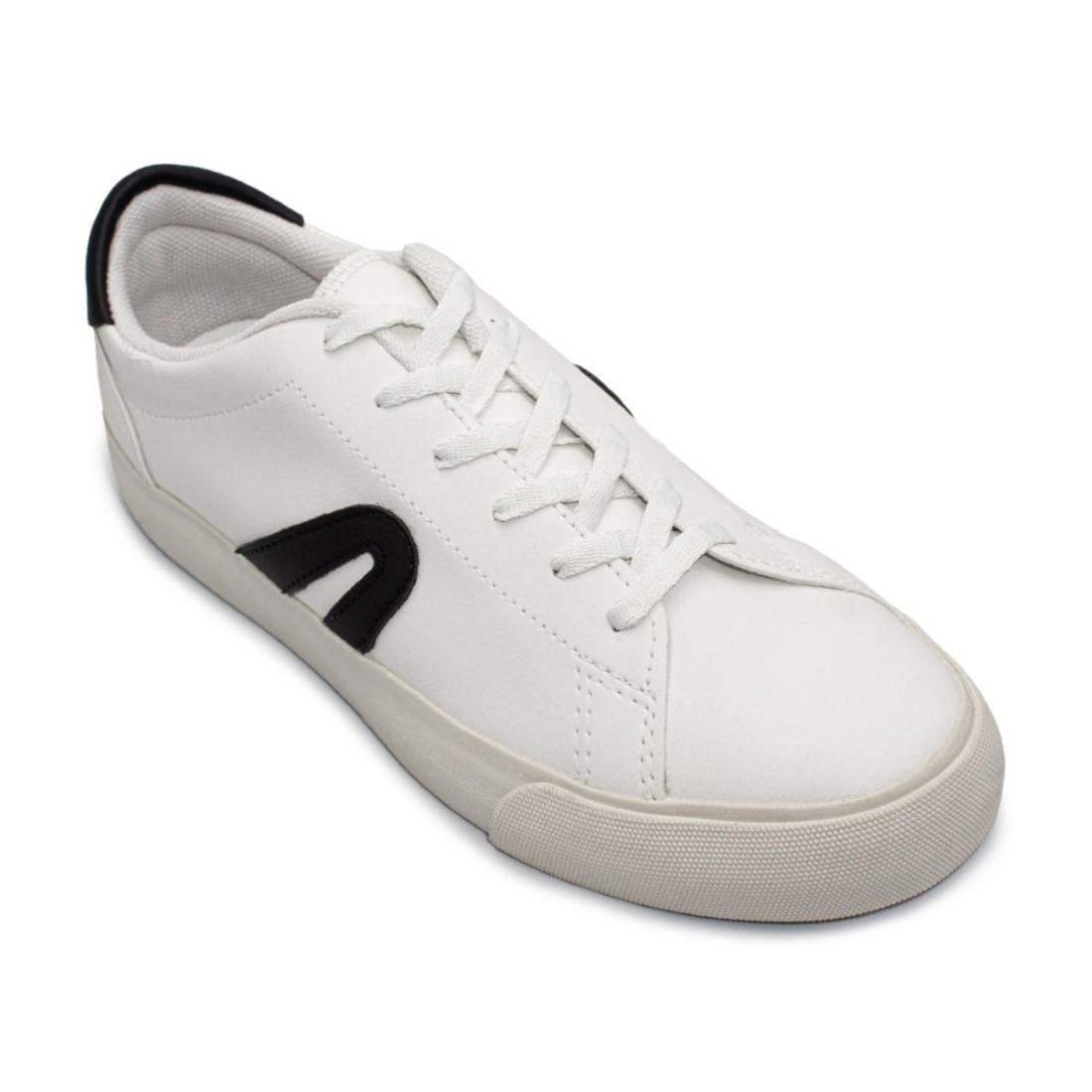 Tênis Rainha York Casual Branco/Preto 2