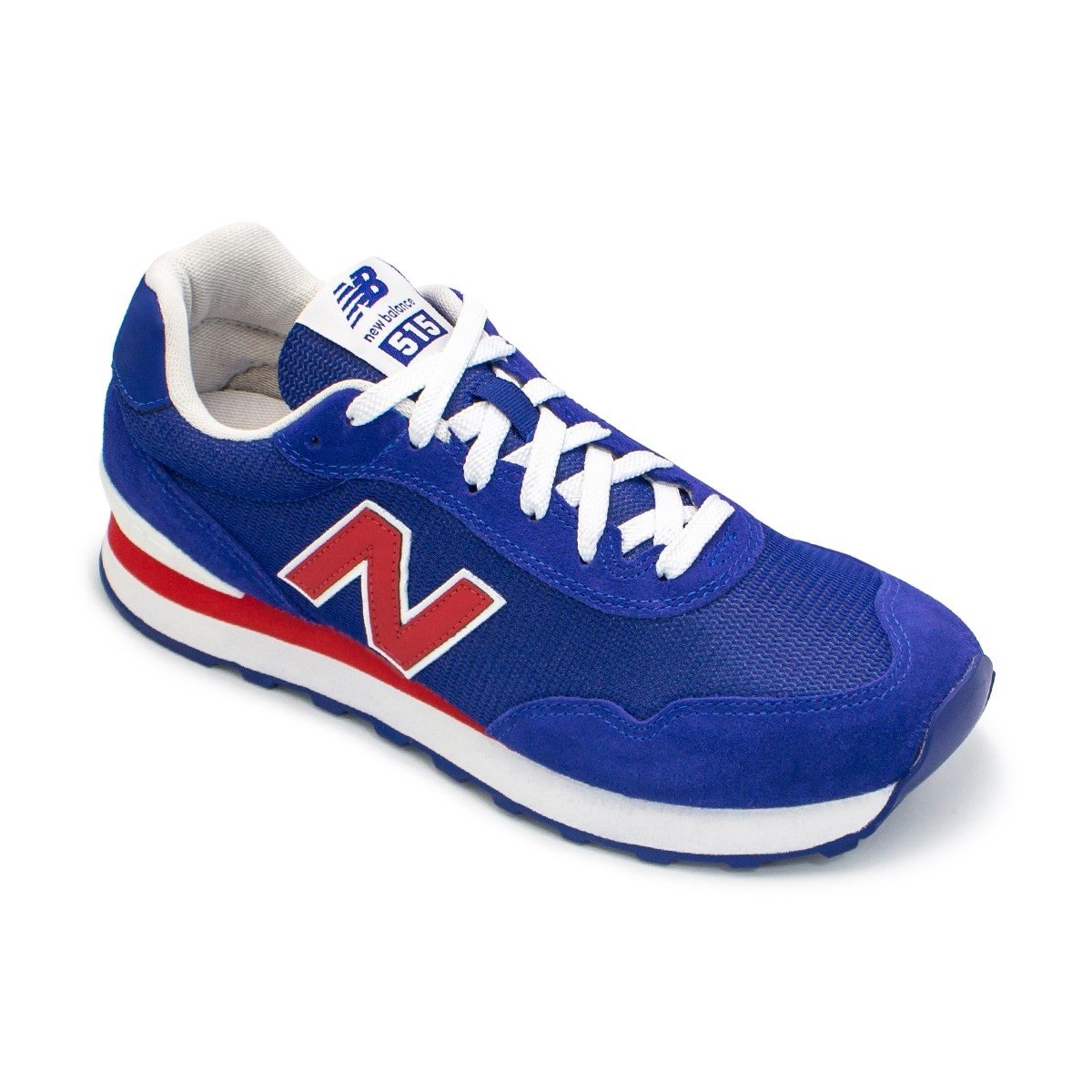 Tênis New Balance Masculino 515 V2 Casual Azul/Vermelho 2