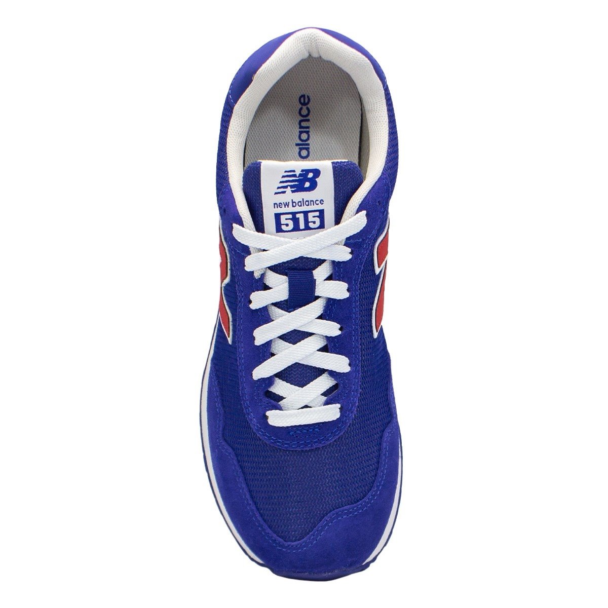 Tênis New Balance Masculino 515 V2 Casual Azul/Vermelho 3