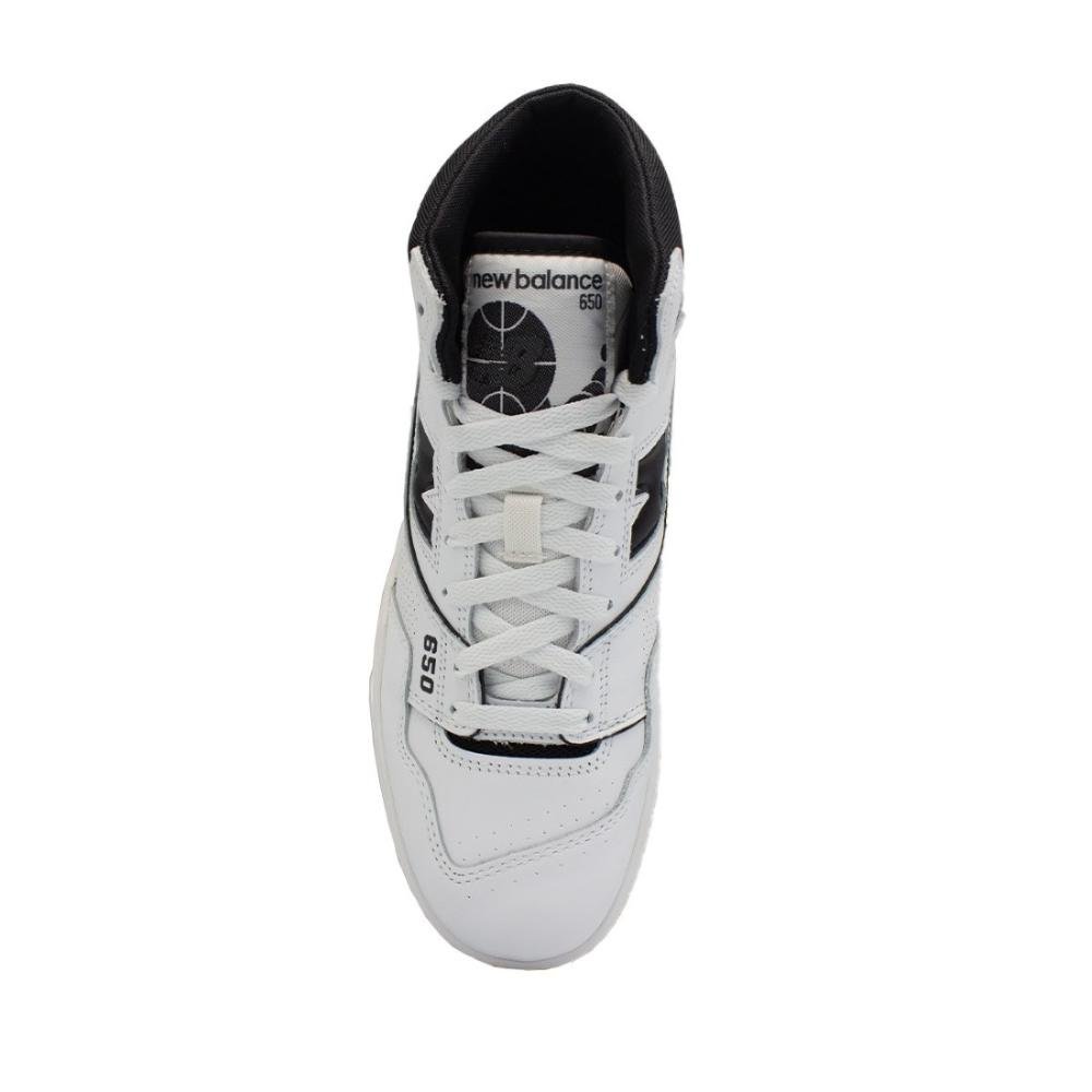 TÊNIS NEW BALANCE MASCULINO 650 Branco/Preto 3