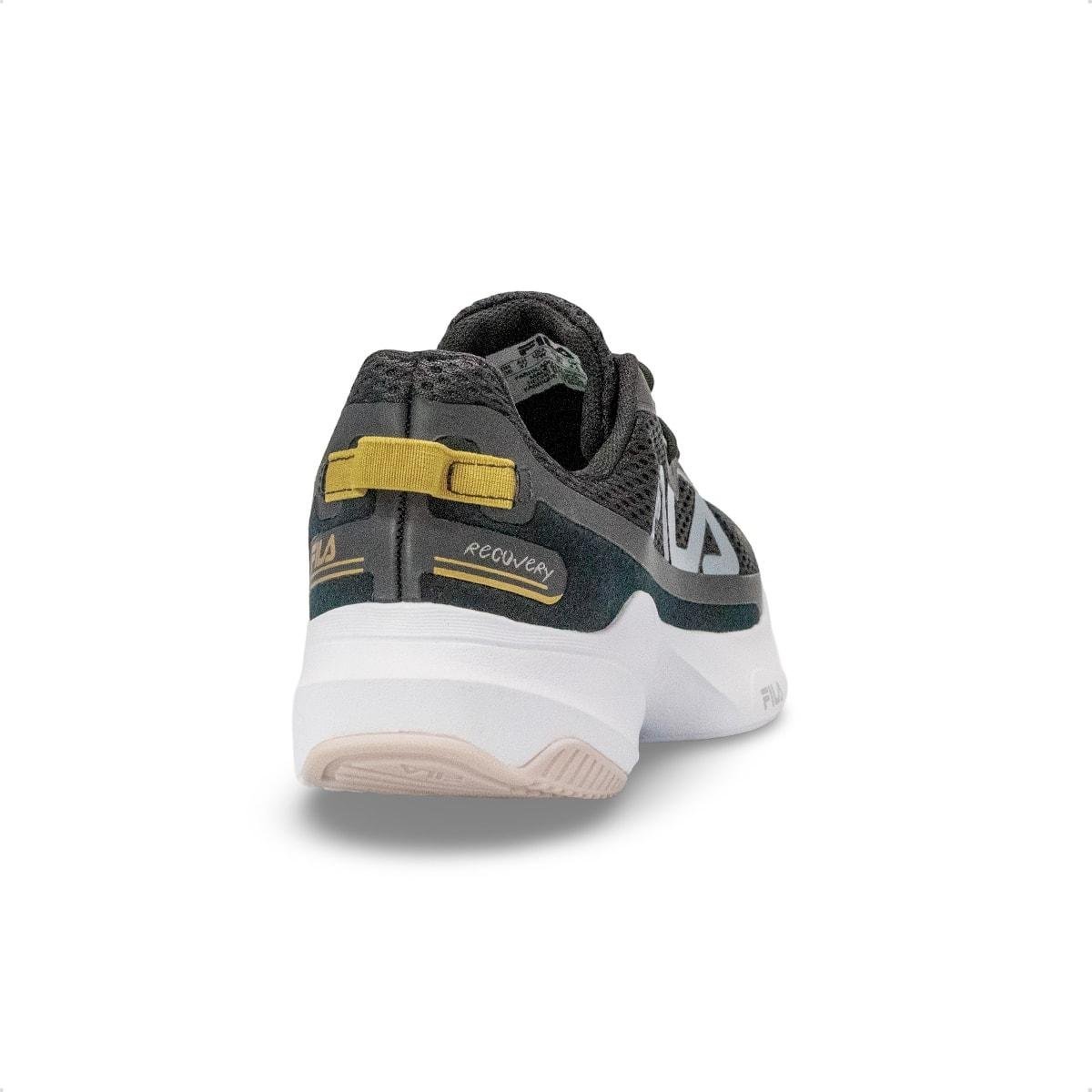 Tênis Fila Feminino Recovery Preto/Dourado 4