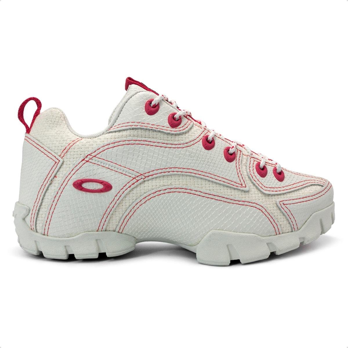 Tenis Oakley Branco Com Rosa TÊNIS OAKLEY MASCULINO FLAK II SKIN  Preto/Amarelo