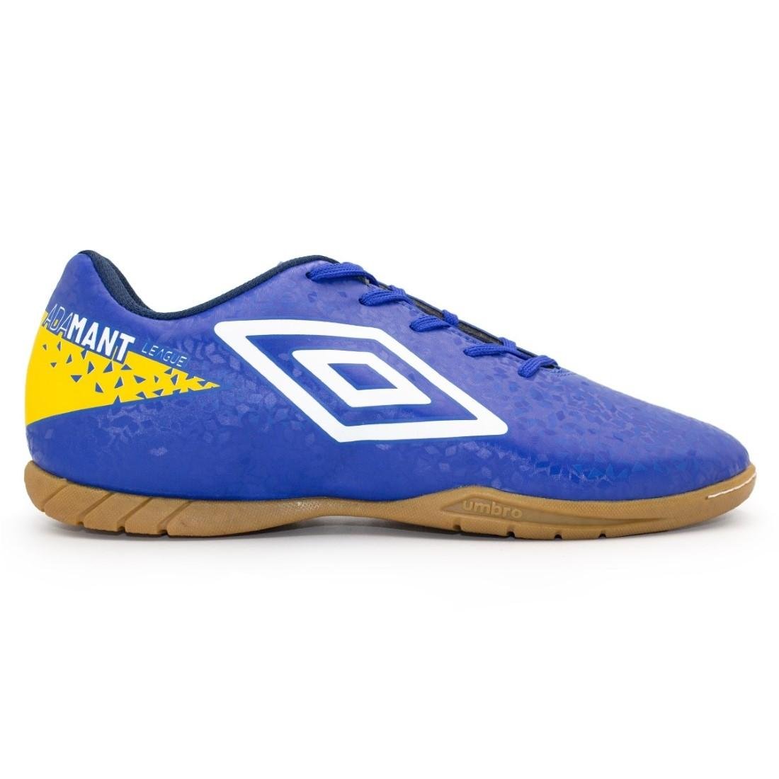 CHUTEIRA FUTSAL UMBRO ADAMANT LEAGUE Azul/Amarelo 1