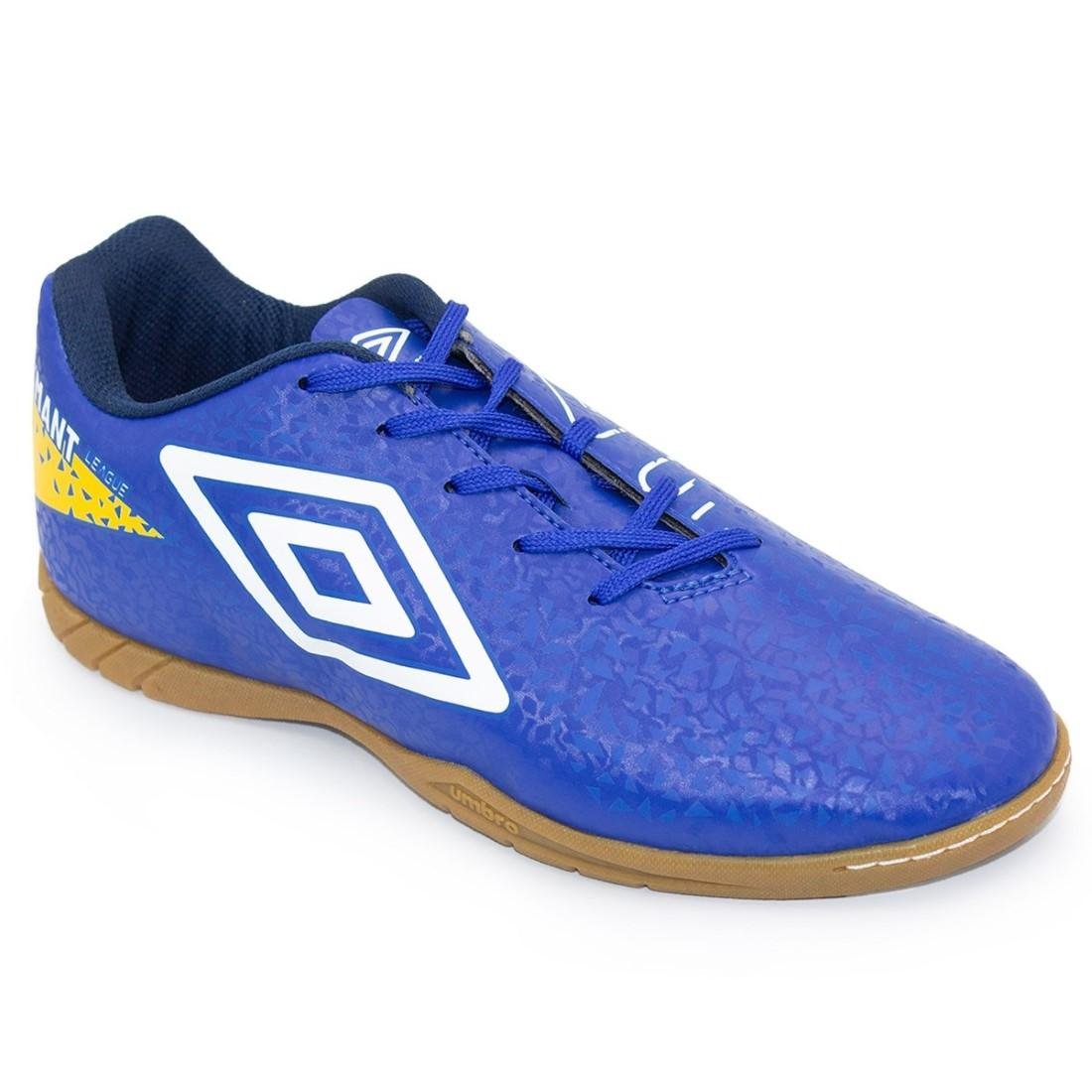 CHUTEIRA FUTSAL UMBRO ADAMANT LEAGUE Azul/Amarelo 2