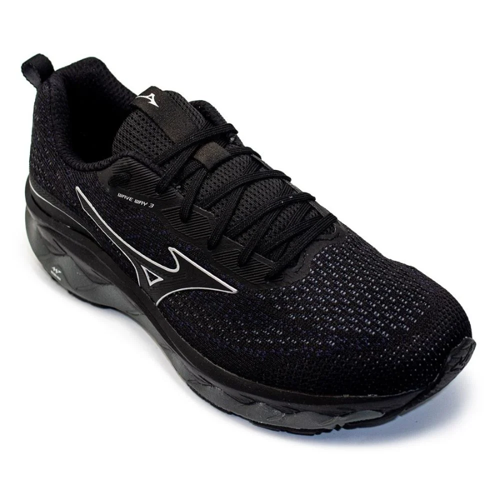 Tênis Mizuno Masculino Wave Way 3 Preto 2