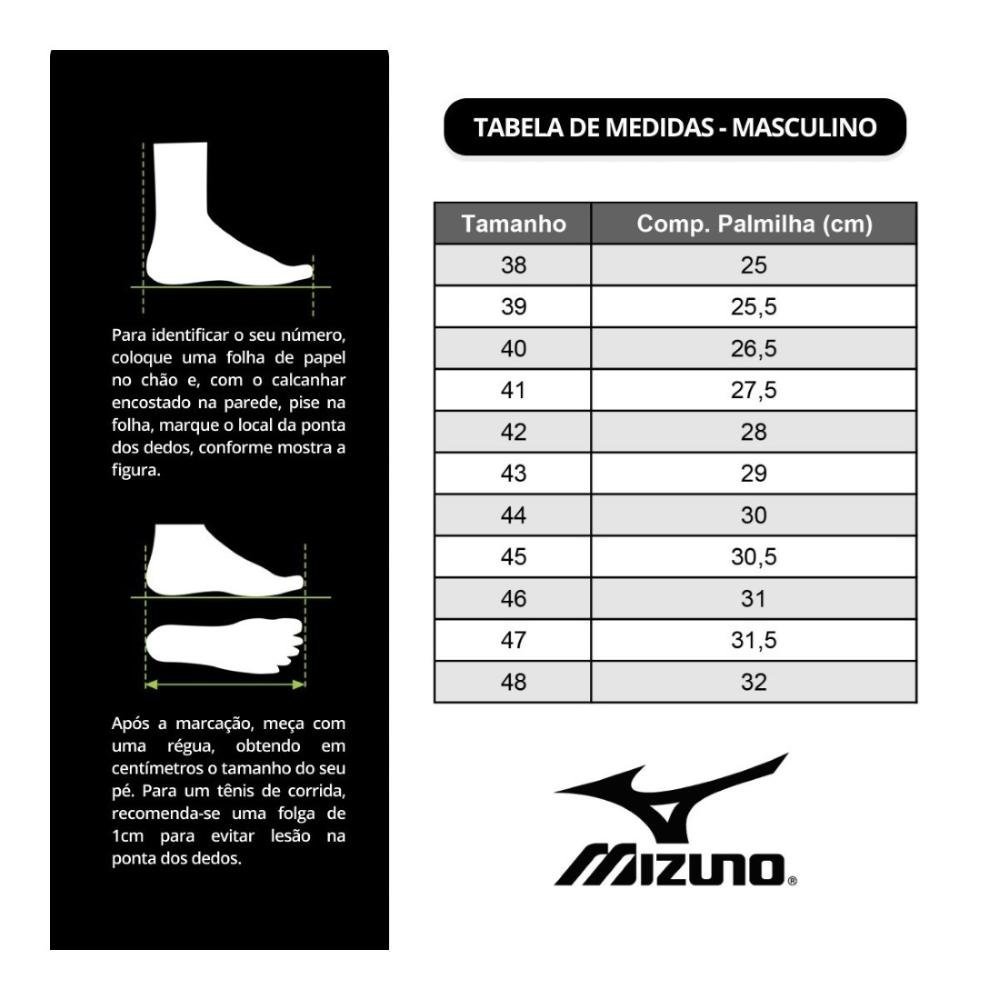 Tênis Mizuno Masculino Space 3 Preto 6