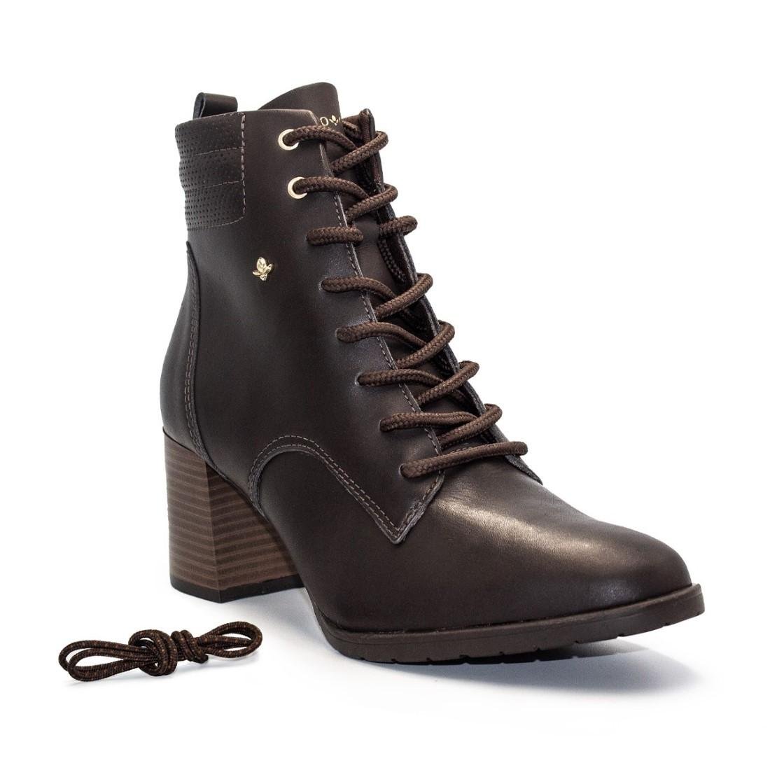 Bota Coturno CravoCanela Feminina Napa Classic 3122-161118 Marrom 2