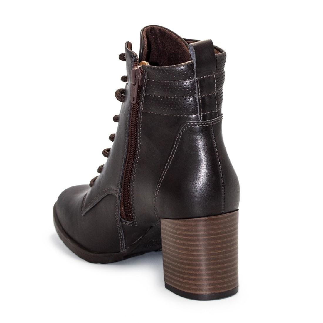 Bota Coturno CravoCanela Feminina Napa Classic 3122-161118 Marrom 4