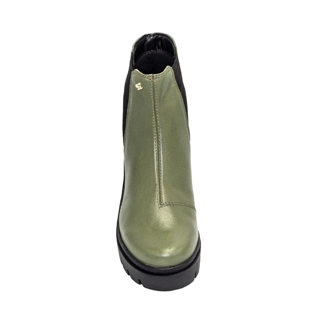 Bota CravoCanela Feminina Chelsea 3125-168401 Verde 3