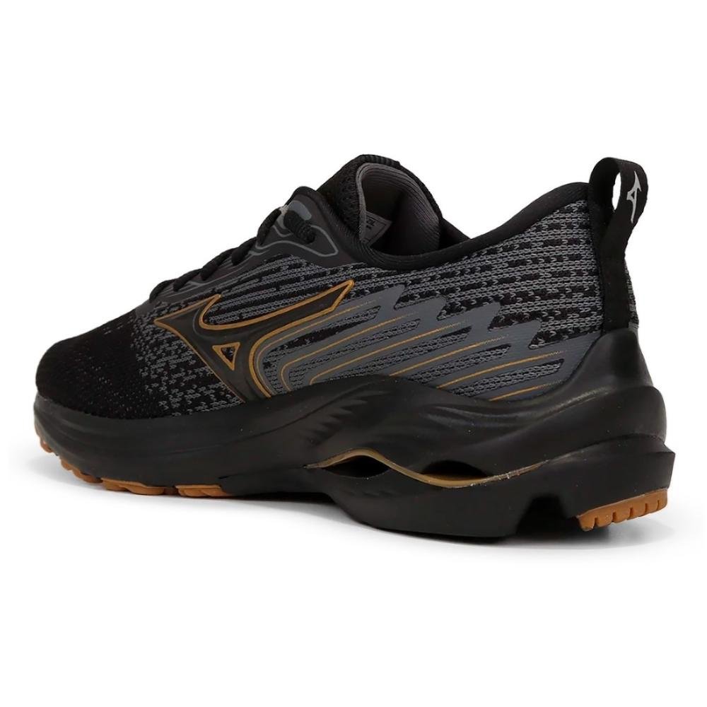 Tênis Mizuno Masculino Wave Vitality 5 Corrida Preto 4