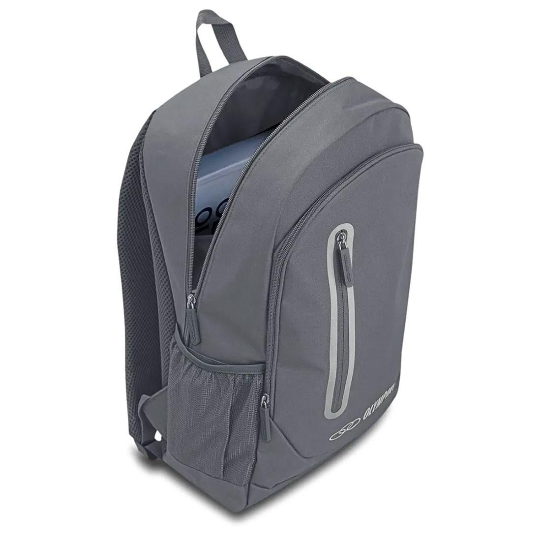 Mochila Olympikus Unissex Braze Cinza 3