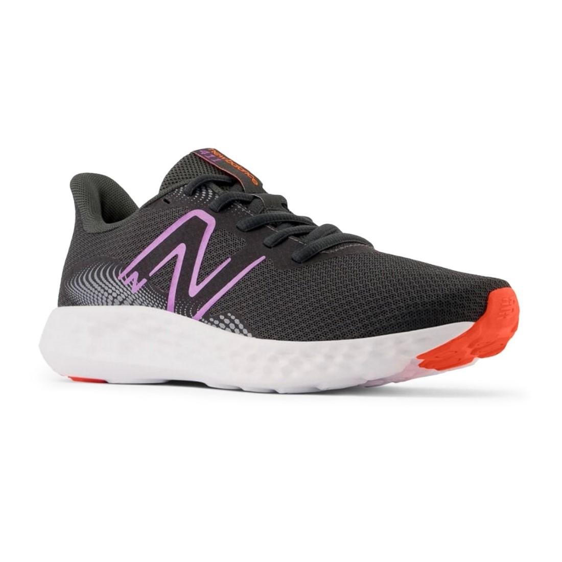 Tênis New Balance Feminino 411v3 Corrida Preto/Lilás 2
