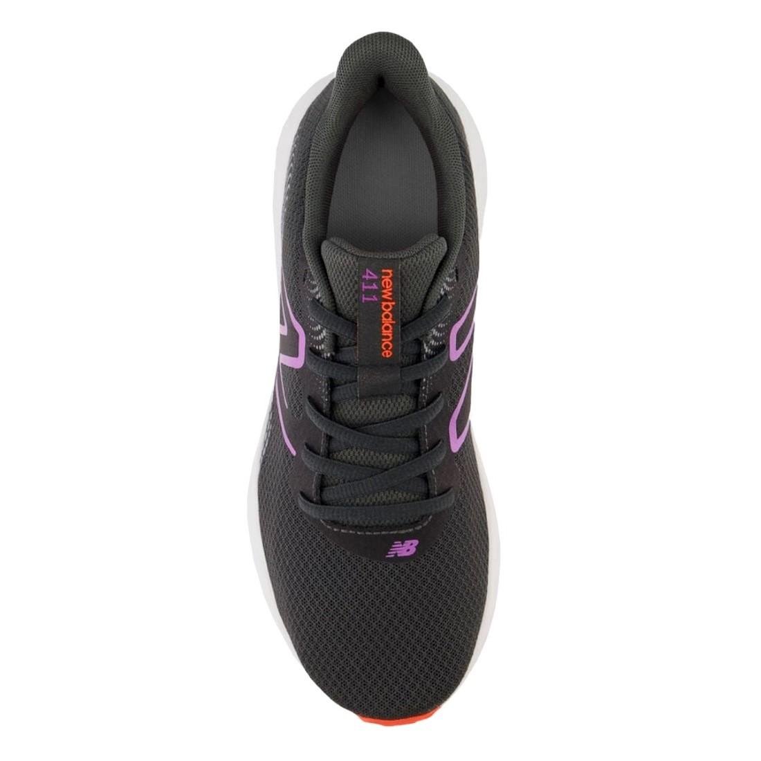 Tênis New Balance Feminino 411v3 Corrida Preto/Lilás 3