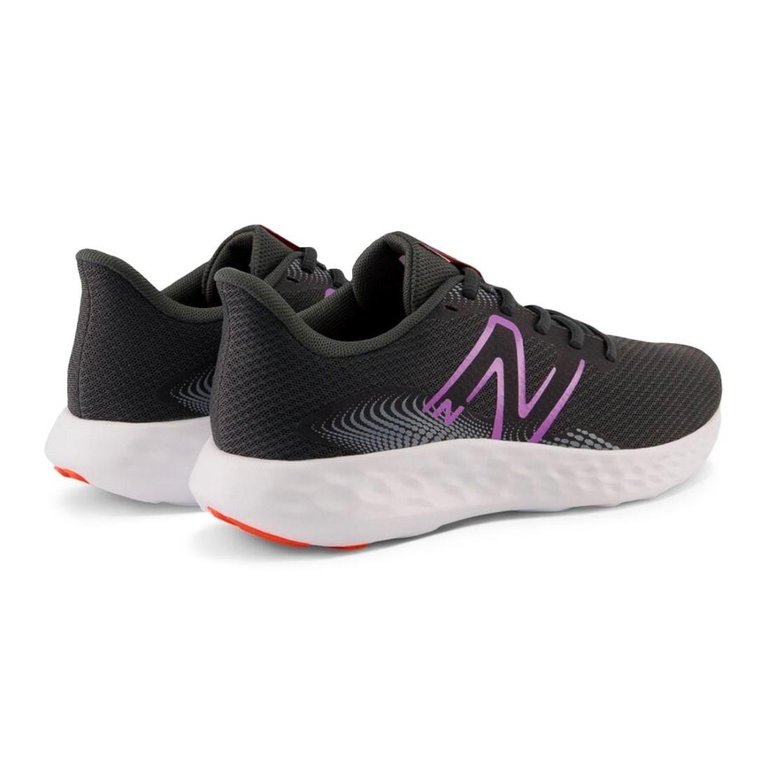 Tênis New Balance Feminino 411v3 Corrida Preto/Lilás 4