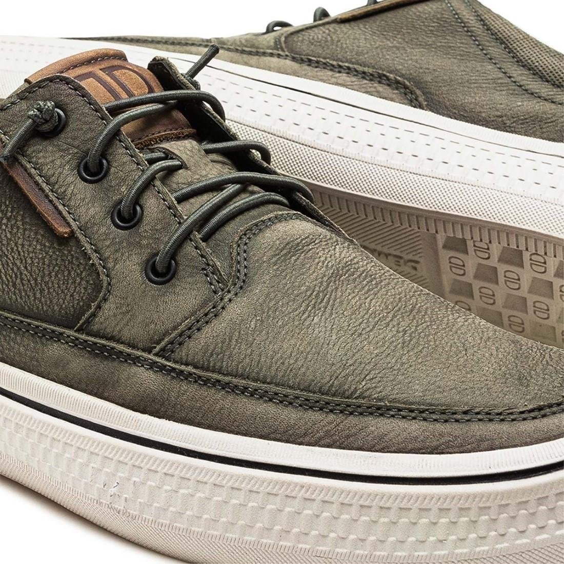 Tênis De Couro Democrata Masculino Denim Fender 290202 3