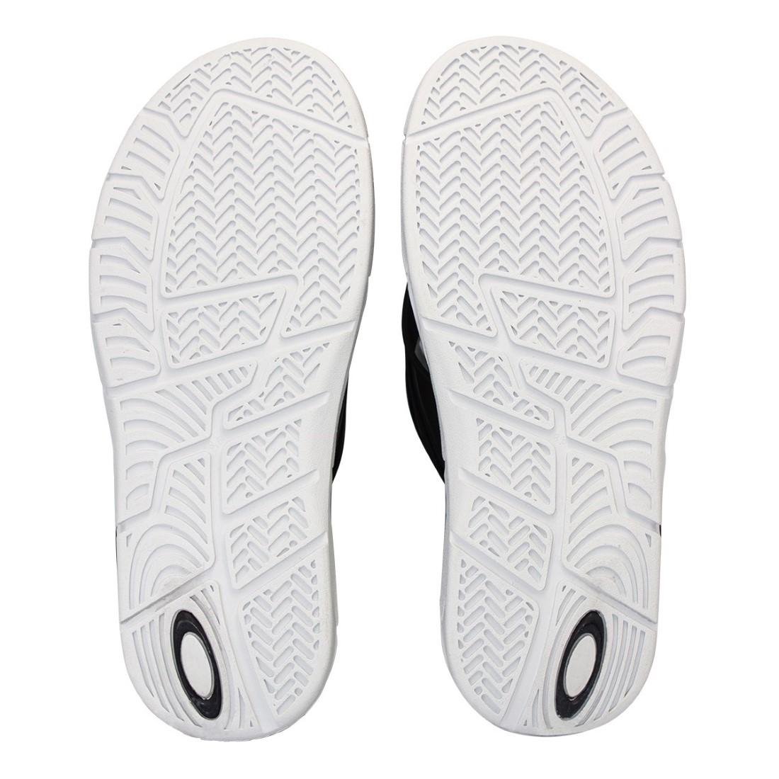 Sandália Oakley Masculina Casual Crowd Preto/Branco 5