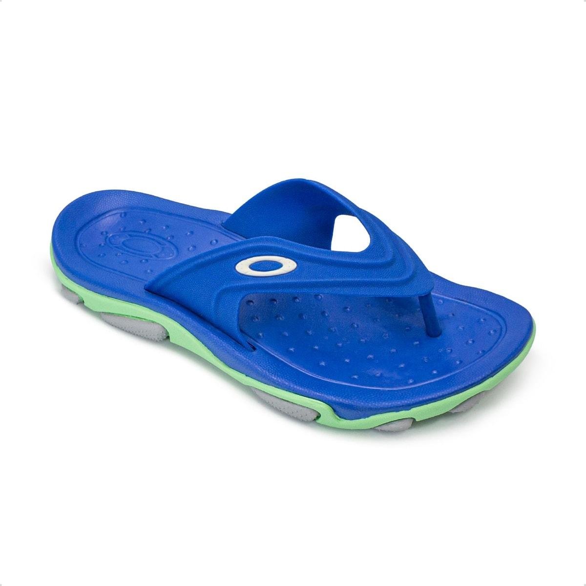Sandália Oakley Masculina Titan Azul/Verde 2