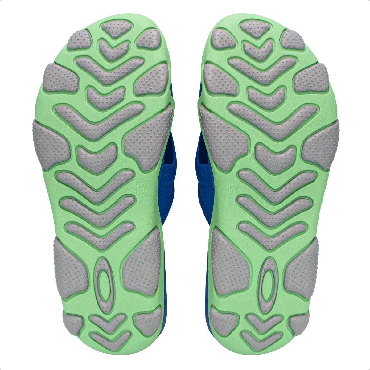 Sandália Oakley Masculina Titan Azul/Verde 5