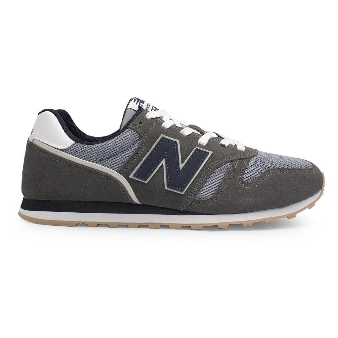 TÊNIS NEW BALANCE MASCULINO 373 V2 Cinza/Marinho 1
