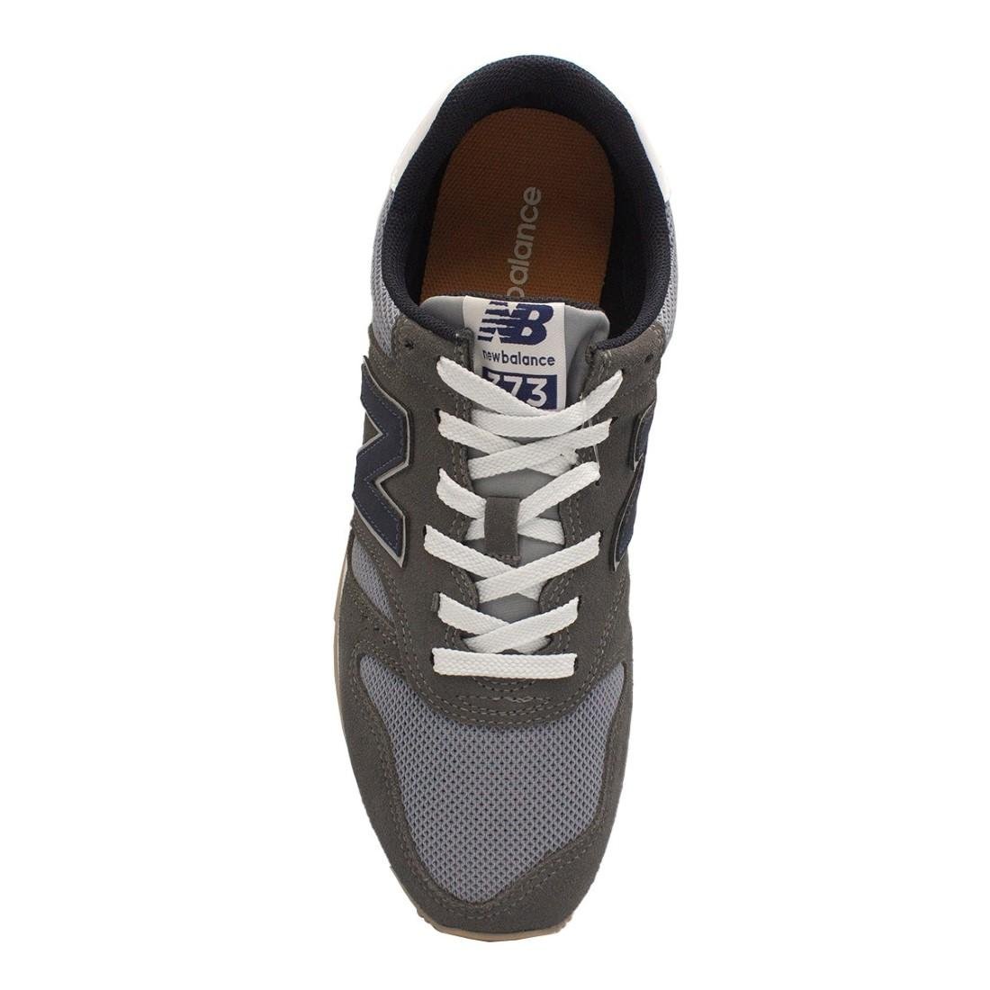 TÊNIS NEW BALANCE MASCULINO 373 V2 Cinza/Marinho 3