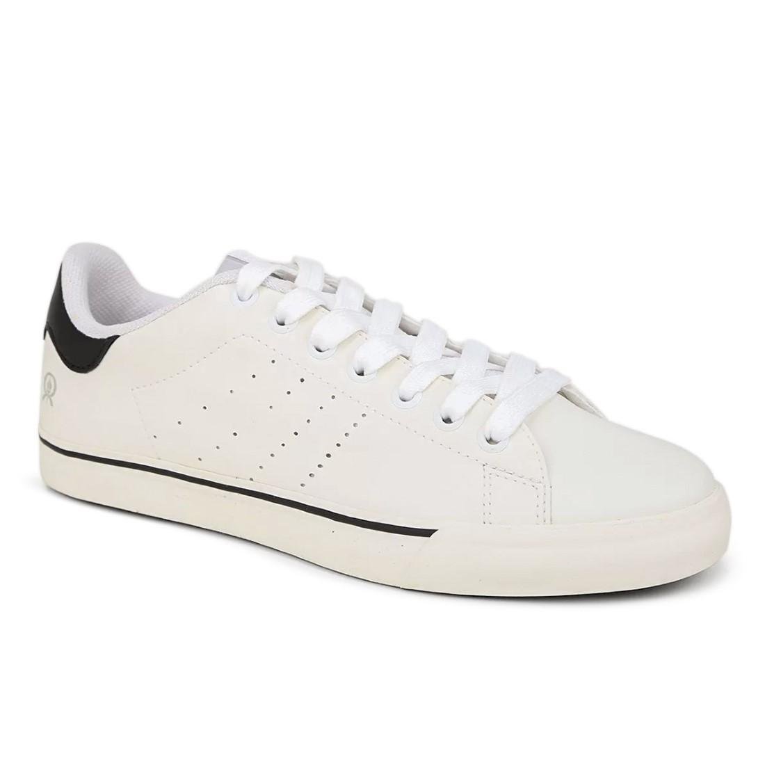 Tênis Rainha Unissex Kingdom Casual Branco/Preto 2