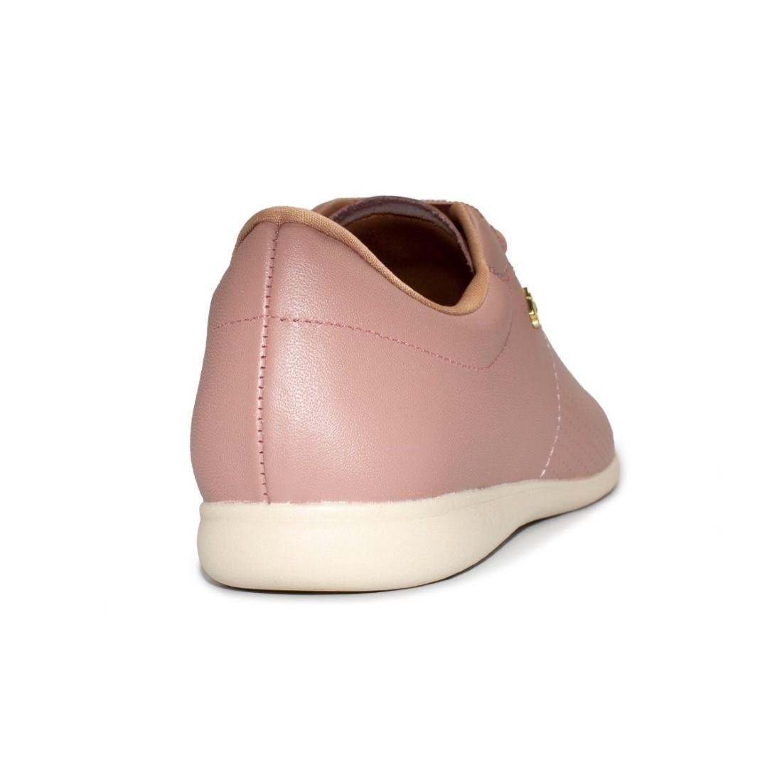 Tênis Usaflex Feminino Couro Casual AI3409 Rosa 4