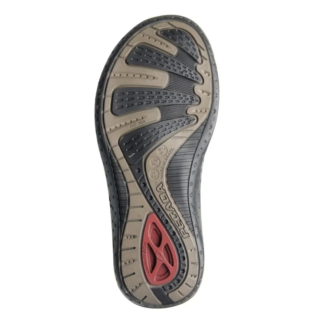 Chinelo Pegada Masculino Couro 131663 Marrom 5