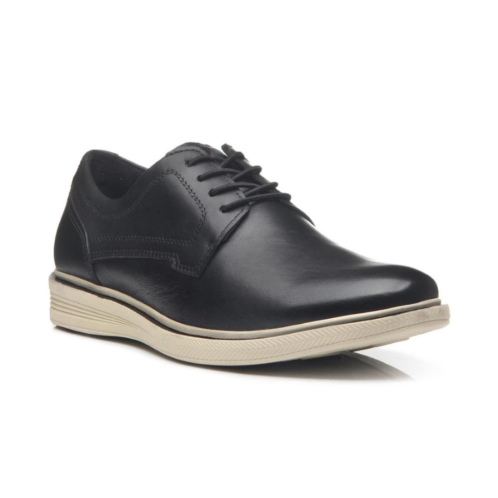 Sapato Social Pegada Masculino Couro 126101 Preto 2