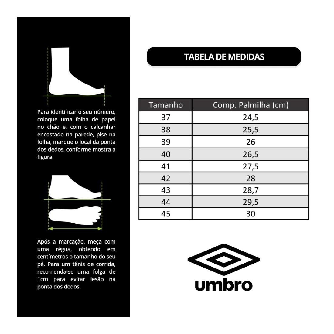 Chuteira Futsal Umbro Glaze Preto/Prata 6