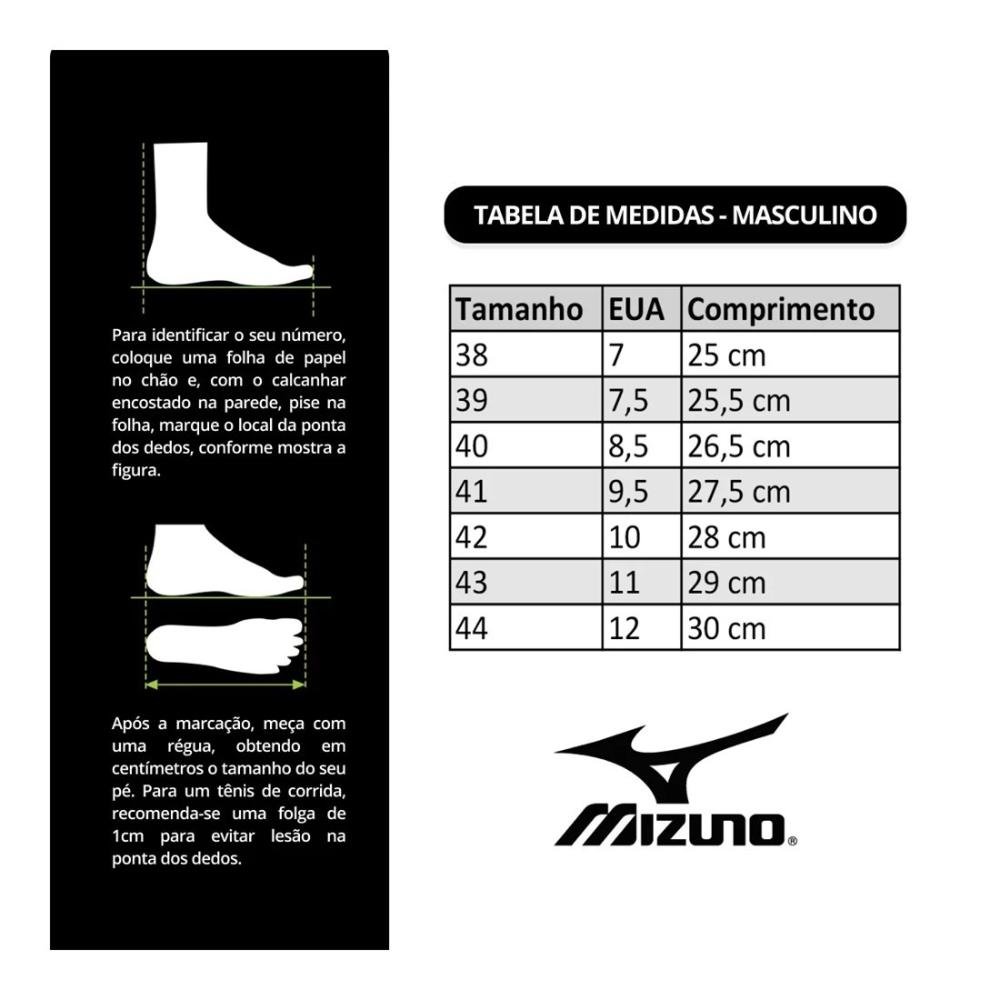 Tênis Mizuno Masculino Wave Stratos Corrida Branco 6