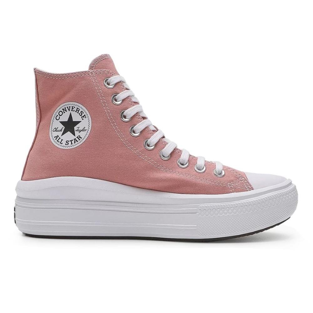 Tênis feminino all star taylor plataforma - R$ 159.90, cor Branco