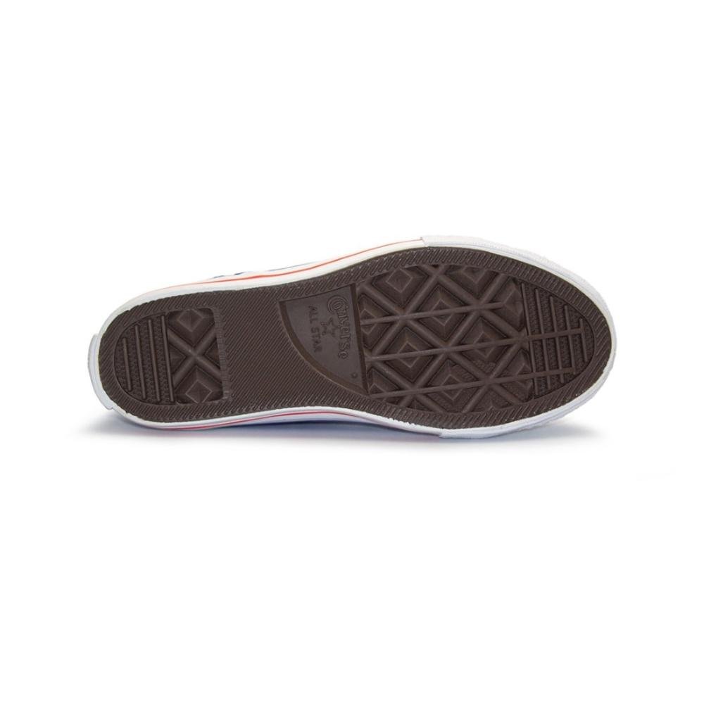Tênis Converse Unissex Juvenil Cano Alto Chuck Taylor All Star CK1007 Azul/Laranja 5