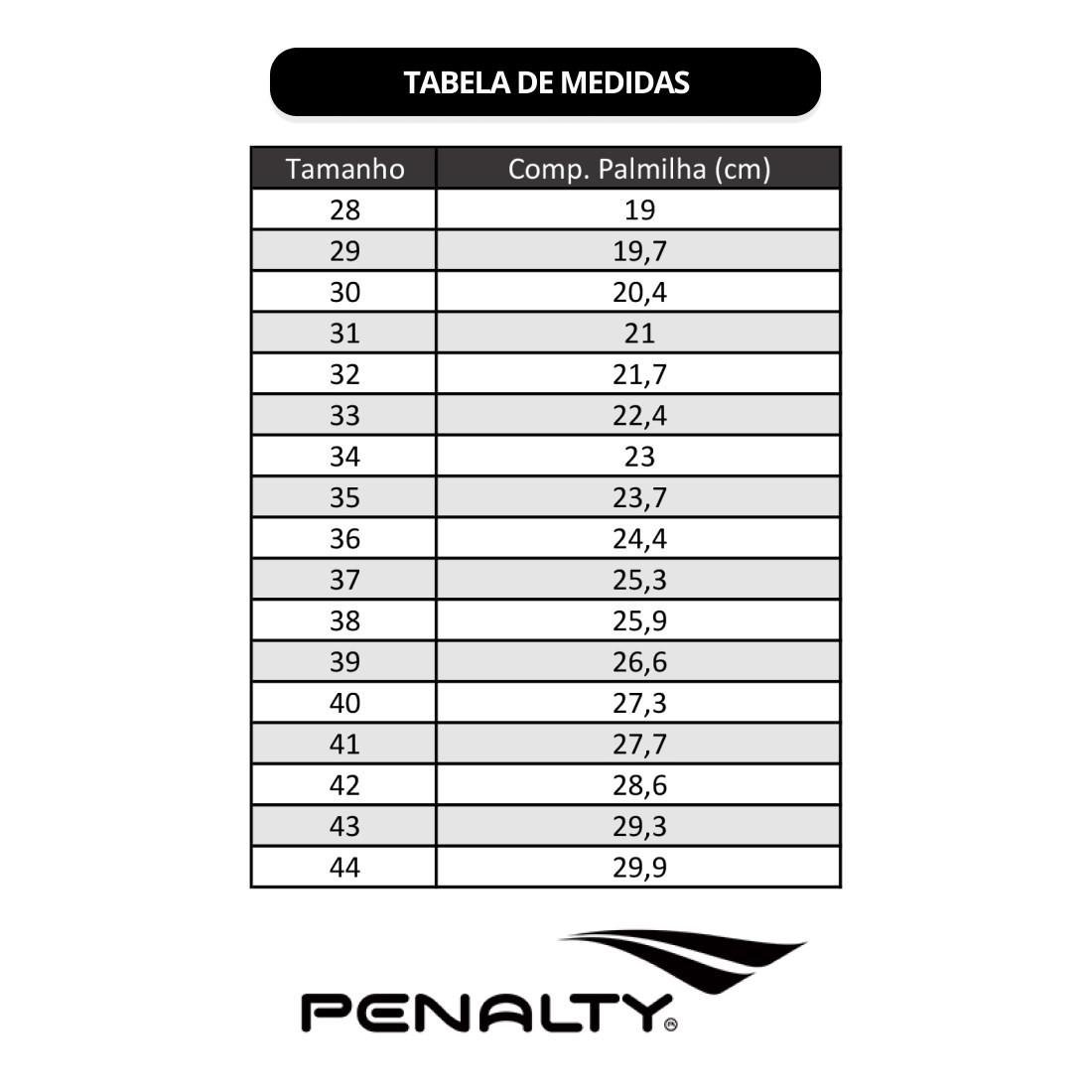 Chuteira Society Penalty Unissex Garra Y-2 Preto/Dourado 6