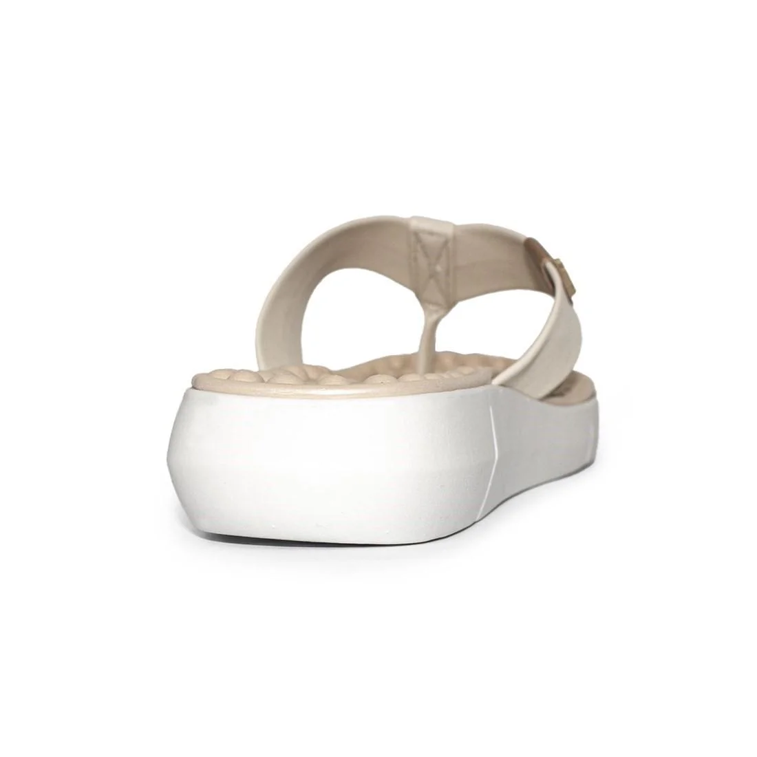 Tamanco Modare Feminino Napa Floather/Napa Sense Flex Conforto 7142.106 Off White/Bege 4