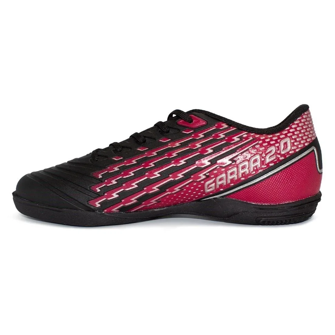 Chuteira Futsal Penalty Unissex Garra Y-2 Preto/Rosa 2