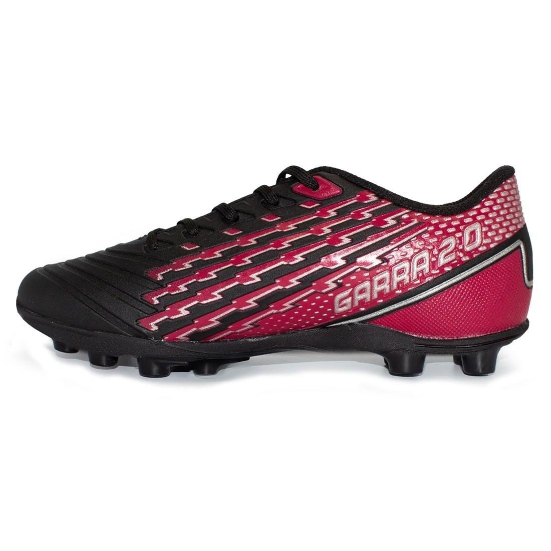 Chuteira Campo Penalty Unissex Garra Y-2 Preto/Rosa 2