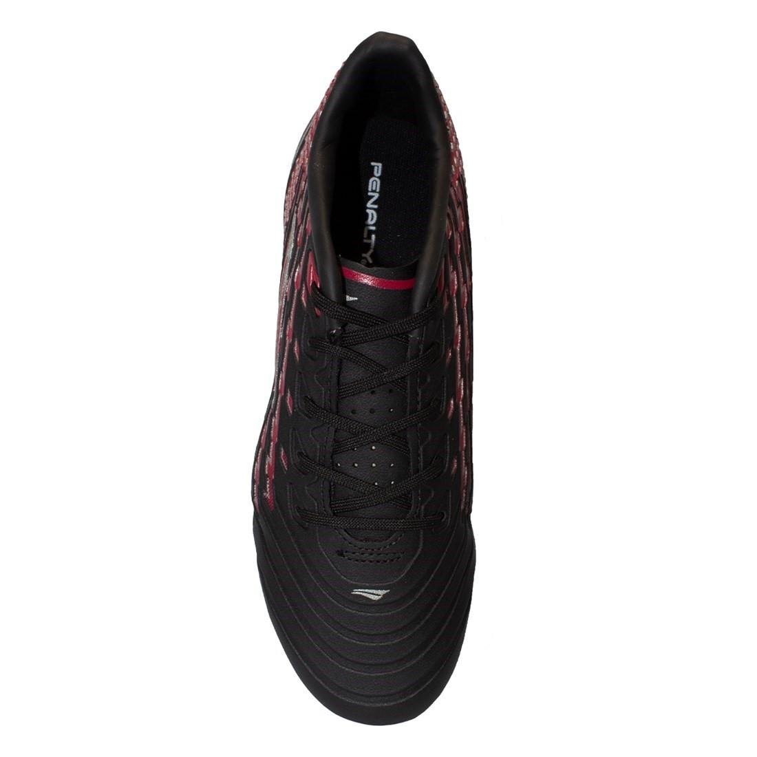 Chuteira Campo Penalty Unissex Garra Y-2 Preto/Rosa 4