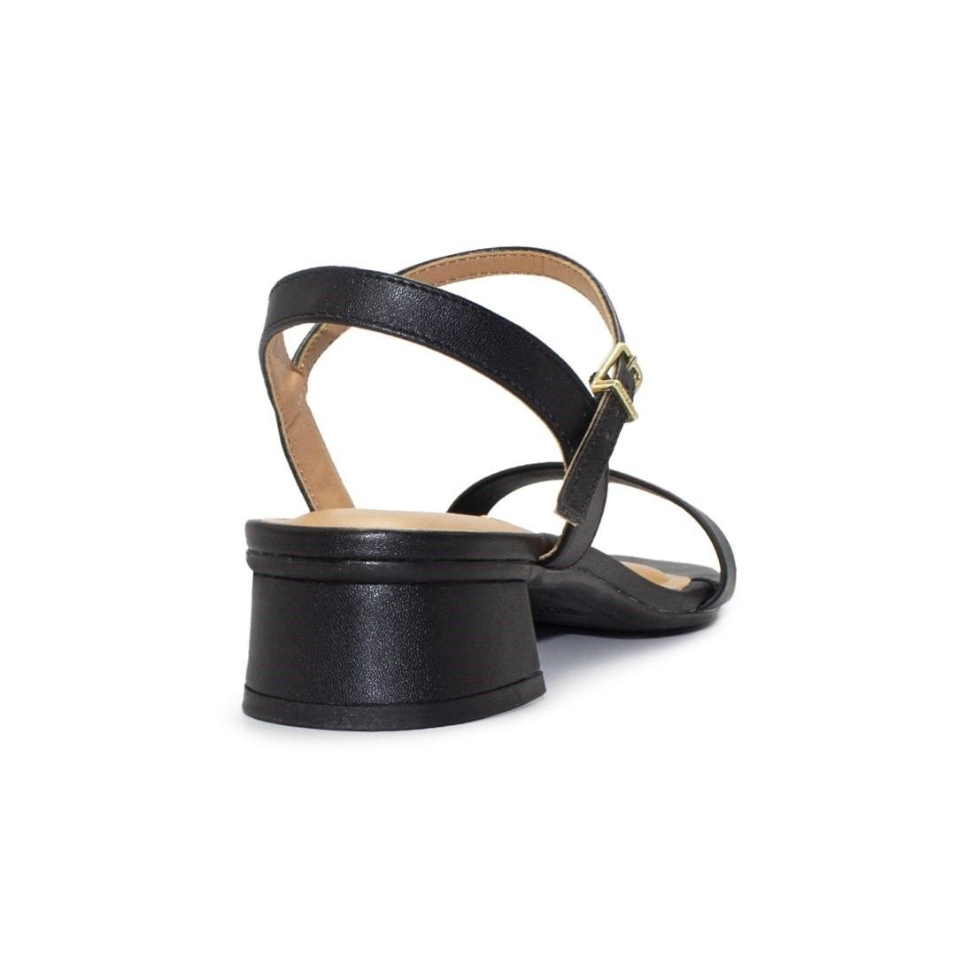 Sandália Vizzano Feminina Pelica Salto Bloco Casual 6454.111 Preto 4