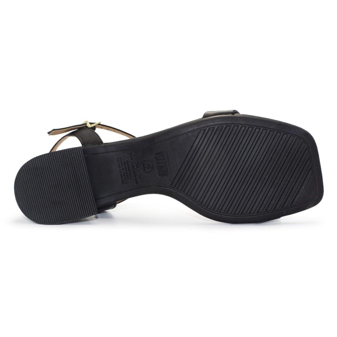 Sandália Vizzano Feminina Pelica Salto Bloco Casual 6454.111 Preto 5