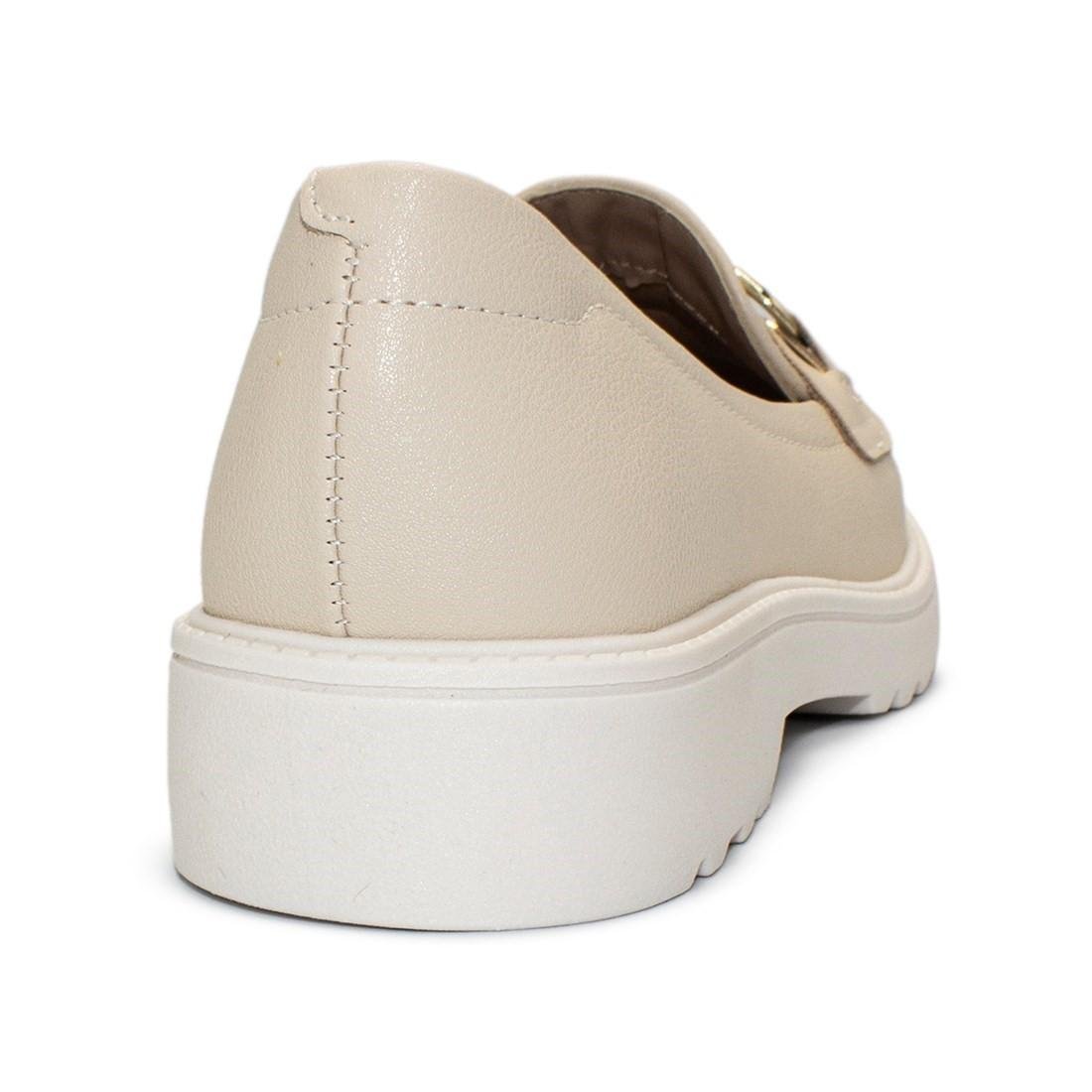 Mocassim Modare Feminino Napa Floather Nature 7357.106 Bege 4