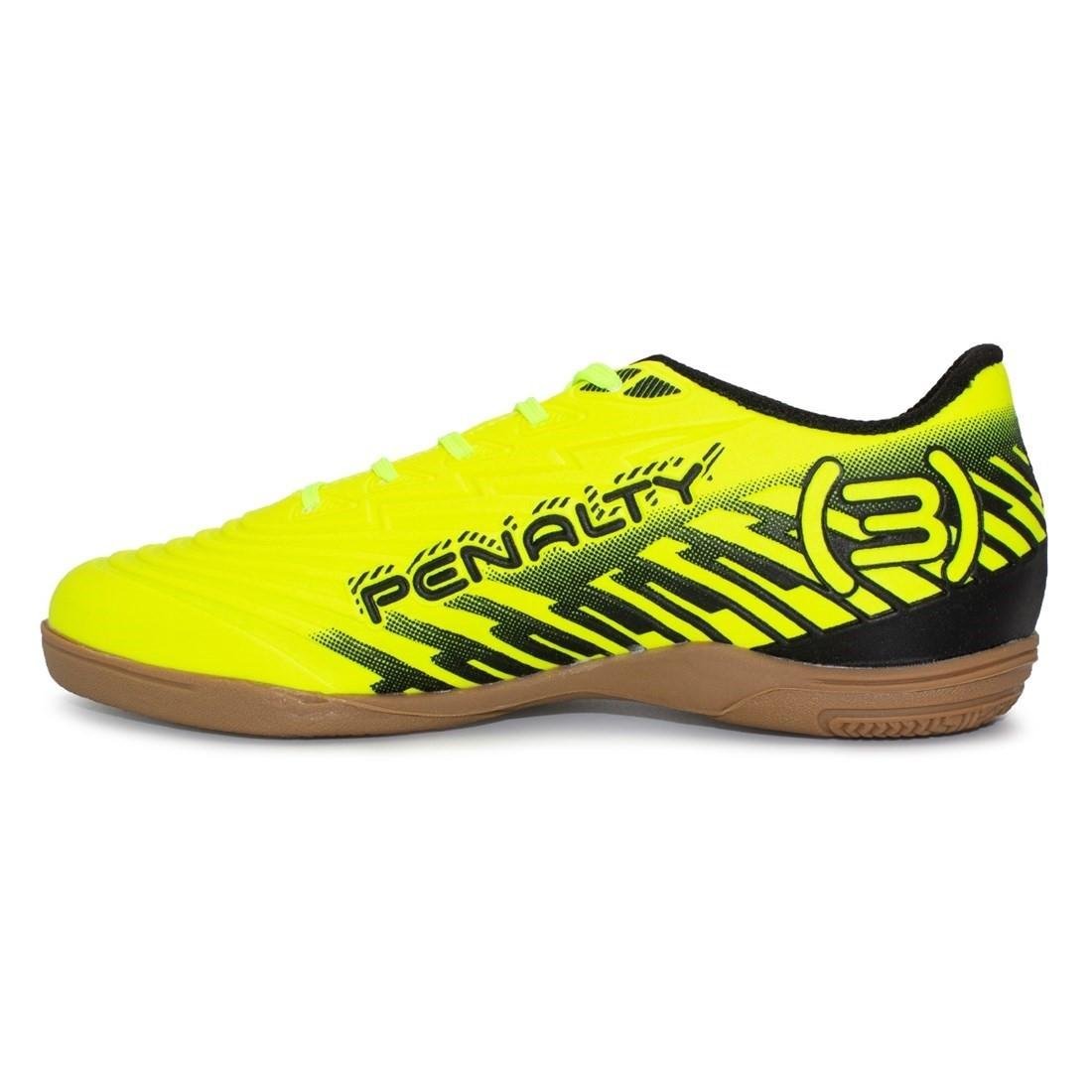 Chuteira Futsal Penalty Unissex Bravo Y-3 Amarelo/Preto 2