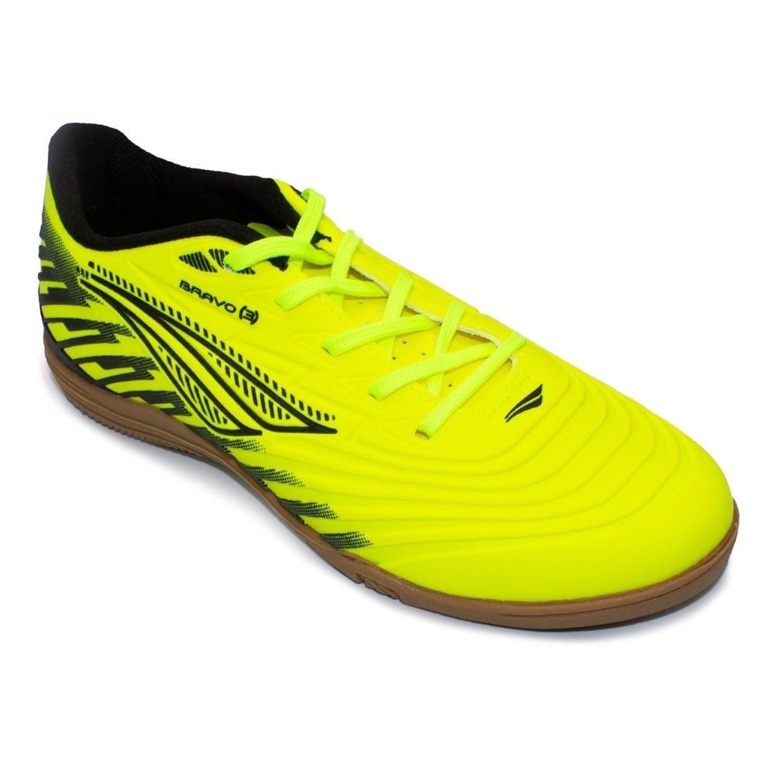 Chuteira Futsal Penalty Unissex Bravo Y-3 Amarelo/Preto 3