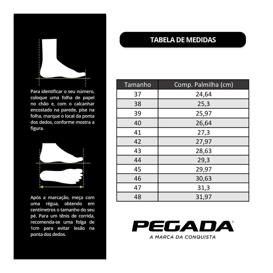 Sapatênis Pegada Masculino Microfibra Atanado 170422 Marrom 6