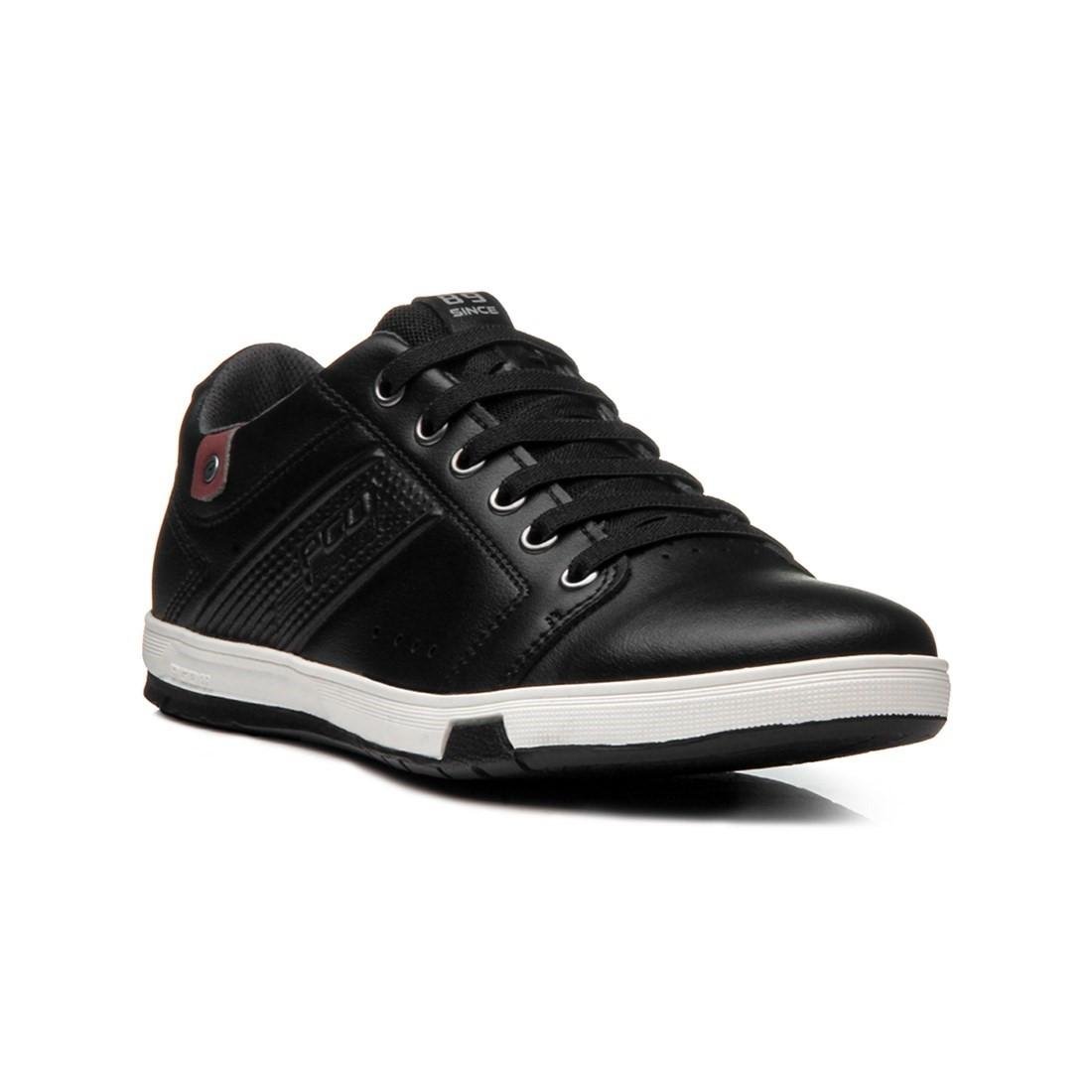 Sapatênis Pegada Masculino Microfibra E Elástico 170421 Marrom 2