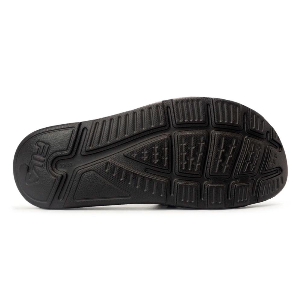 Chinelo Fila Masculino Sleek Slide Preto/Branco 5